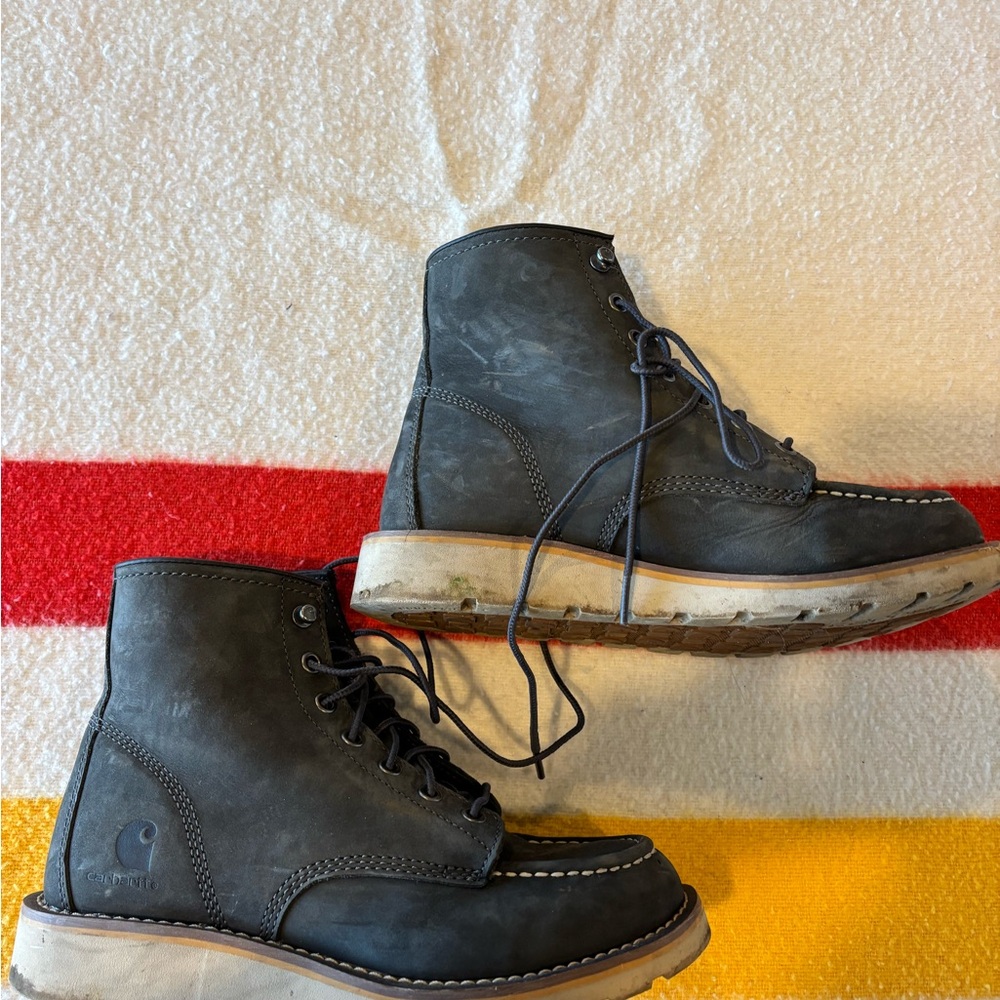 Carhartt Women’s gray Work Moc Toe work Boots